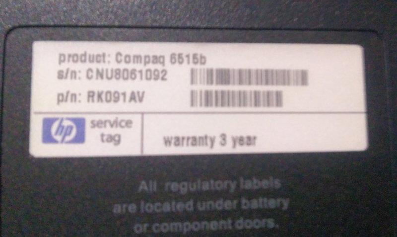 HP-COMPAD 6515B