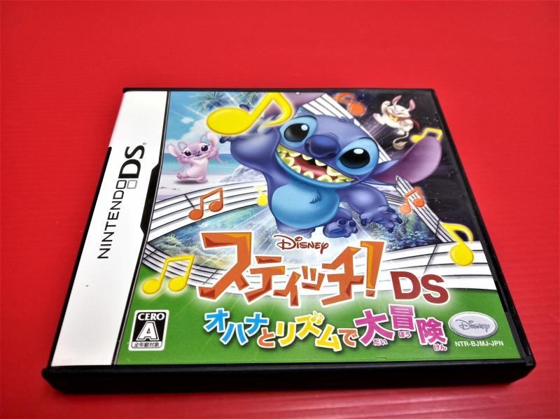 ㊣大和魂電玩㊣任天堂NDS遊戲 史迪奇家族 節奏大冒險{日版}NDSL 2DS 3DS 主機可玩-編號:L1-3