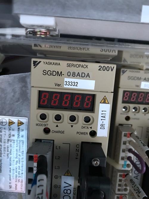 Yaskawa	SGDM-08ADA Driver On Ebara FREX-300