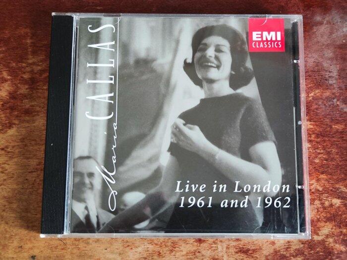 Callas Live In London 1961 & 1962 Verdi Bizet Massenet EMI