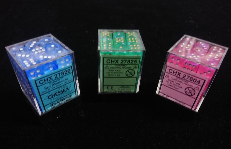 [JOOL桌遊] Chessex 12mm 多色 套骰 骰子 六面骰