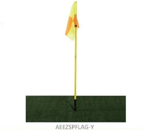 【n0900台灣健立最便宜】2020 ANGO 彈簧地釘型足球角旗組 AEEZSPFLAG-Y  