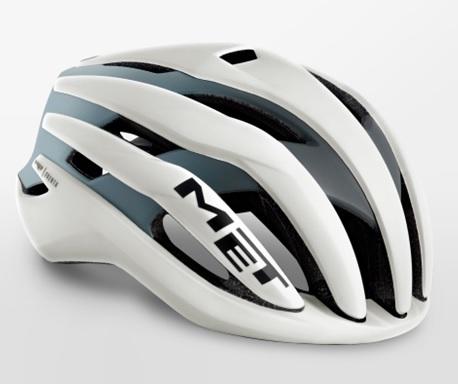 『小蔡單車』最新 英國 MET TRENTA 空氣動力學的 頭盔/安全帽/空力帽 白漸層灰(消光)