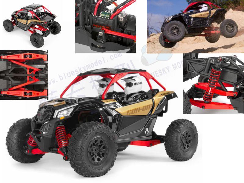 1/18 Yeti Jr. Can-Am Maverick 4WD Brushed RTR