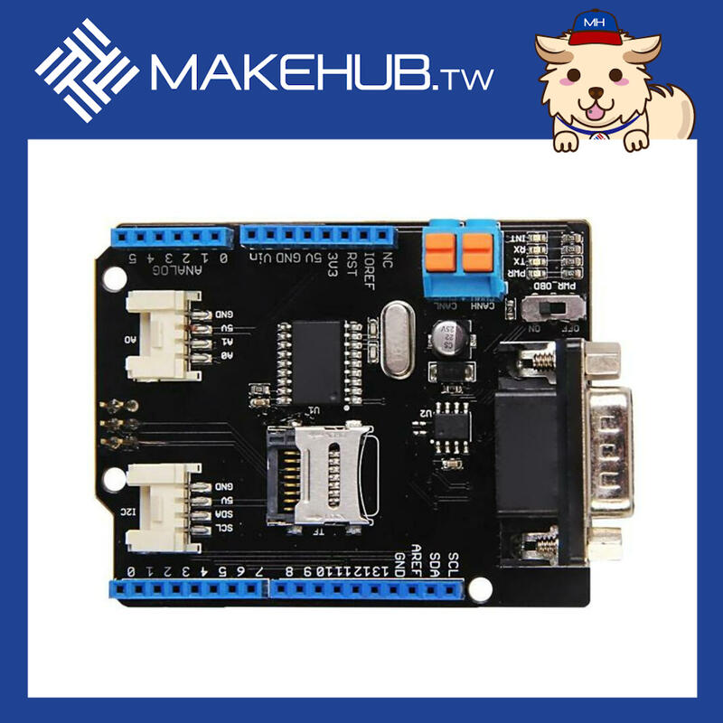Seeed Studio OBD2 OBD-II CAN-Bus Entwicklerset für Arduino, Raspberry Pi, UART
