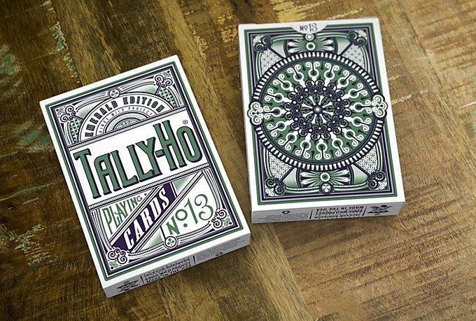【USPCC撲克】Emerald tally ho display deck 撲克牌