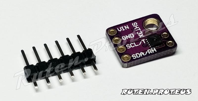 SHT31-D 溫溼度感測器 (樹莓派,Arduino, 單晶片,8051...等適用)