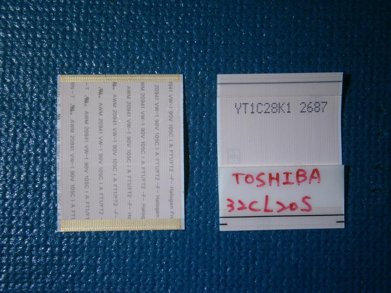 拆機良品  東芝  TOSHIBA   32CL20S  液晶電視  排線   NO.52