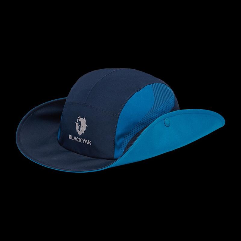 【H.Y SPORT】BLACKYAK 中性款軟GT COOLMAX 防水圓盤帽 GORE-TEX防水帽 海軍藍 