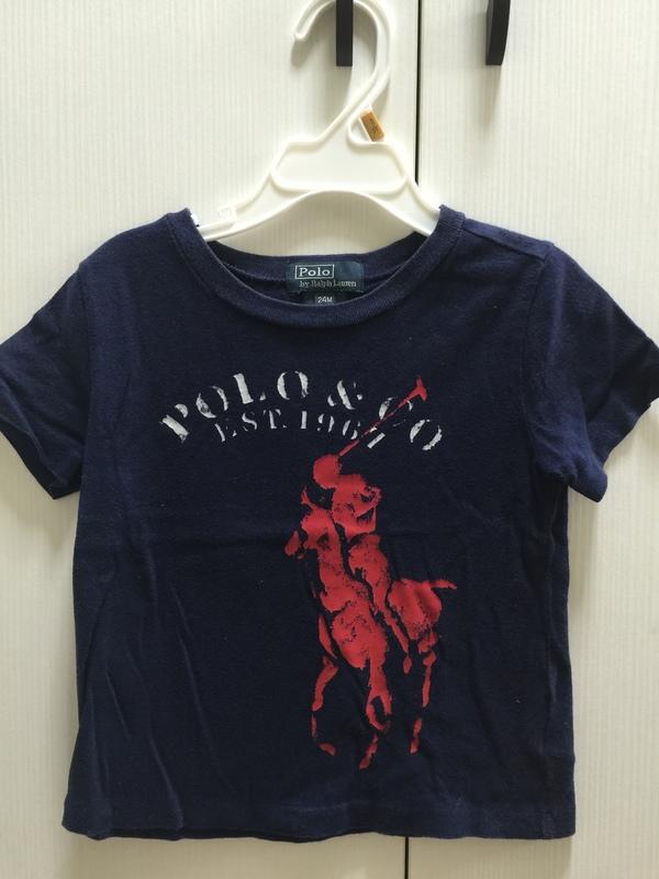 二手 美國 Ralph Lauren 短袖T恤 24M/2T