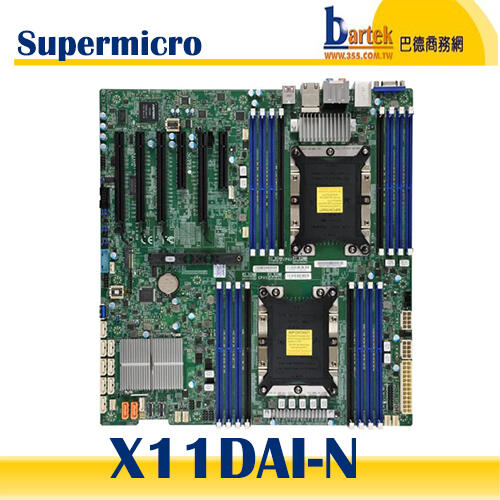  supermicro x11dai n intel c621 e atx 