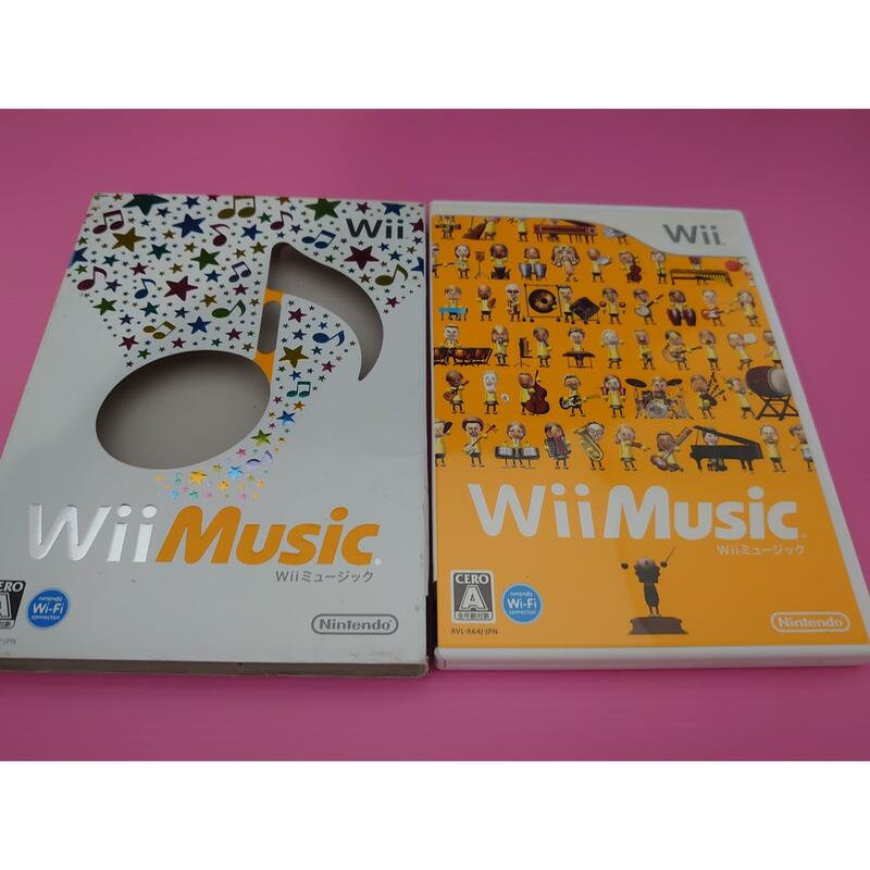 音 出清價! 網路最便宜 Wii 2手原廠遊戲片 Wii 音樂 節奏 遊戲 Wii Music 紙盒版 賣110而已