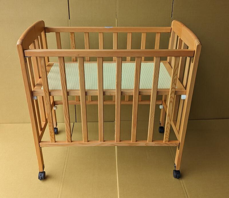 全新 台灣製造 花旗松木 小床 兒童 嬰幼兒 小床 遊戲床 折合方便 折合 嬰兒床