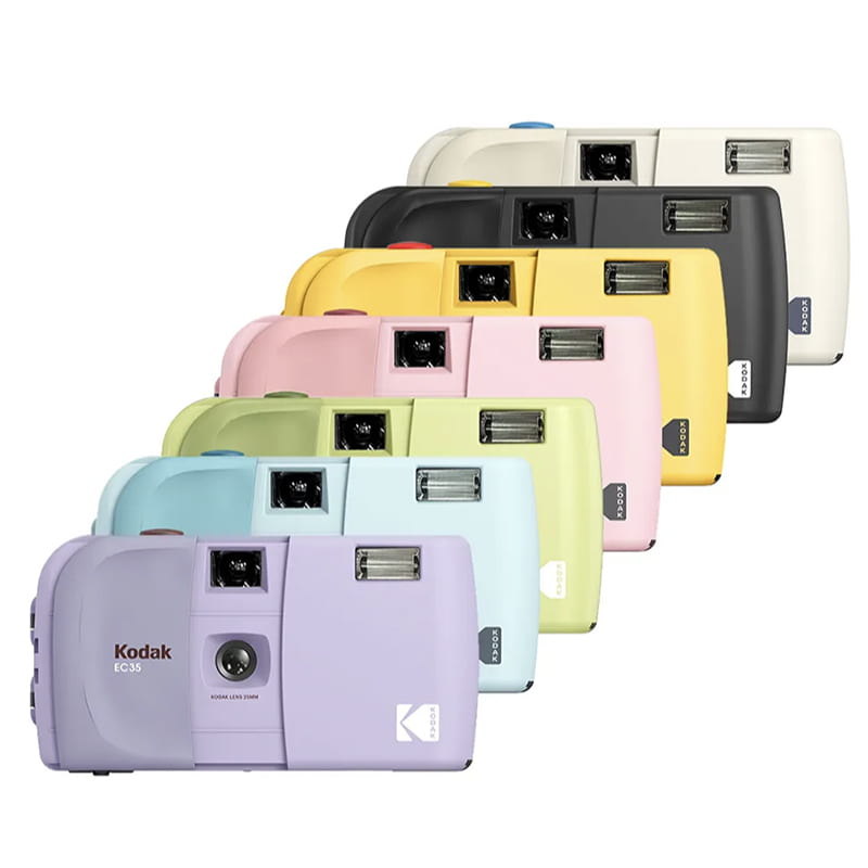 虹華數位 ㊣ 現貨 含發票 送電池 柯達 KODAK EC35 LOMO 底片相機 復古相機 傻瓜相機 可換底片 菲林