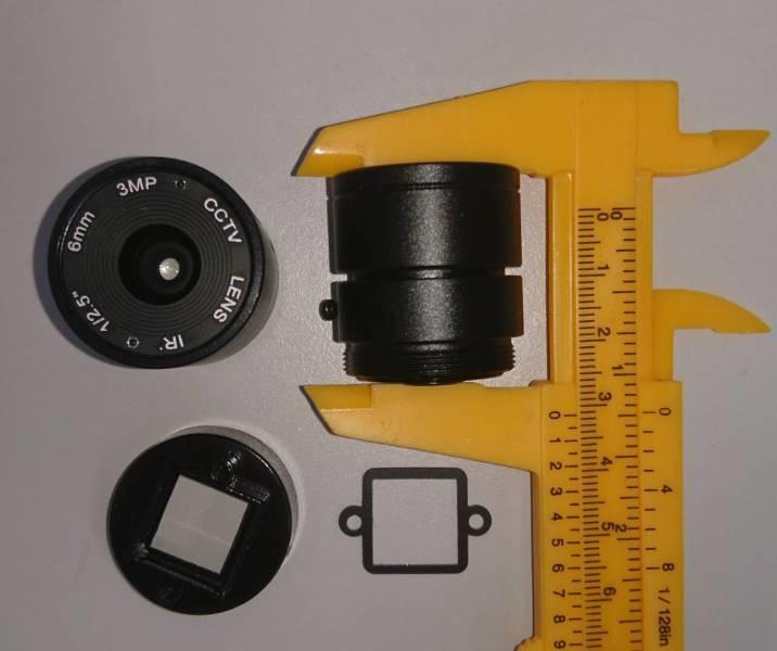 手動光圈(定焦)鏡頭 LENS 4mm 6mm 8mm 12mm 16mm CS鏡頭 3MP CMOS CS大鏡頭