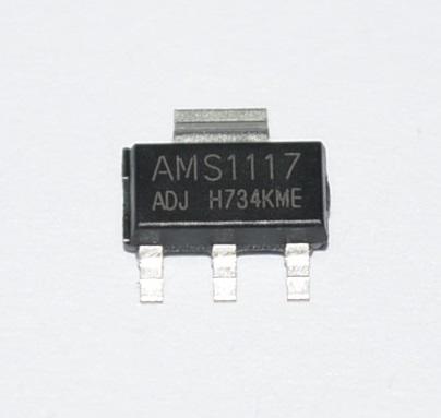AMS1117-adj 1117 adj 貼片SOT-223 可調穩壓IC 一顆一拍【SV-12】