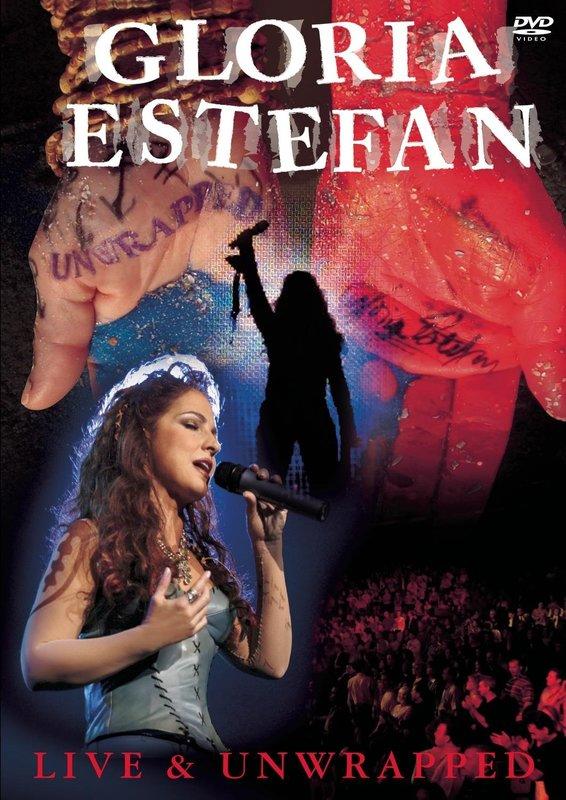 【拉丁天后】美版 Gloria Estefan ‎– Live And Unwrapp 演唱會 DVD (市價600)