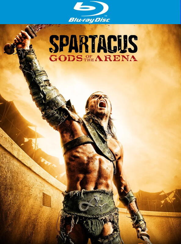 藍光版《斯巴達克斯：競技場之神/Spartacus: Gods of the Arena(2BD)》