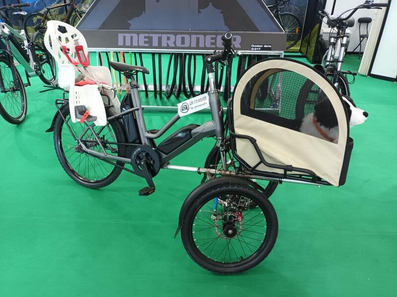 登山車改裝低跨 前二輪 側傾三輪 cargo bike,旅行車 親子車 中型犬寵物車 載貨 電輔自行車