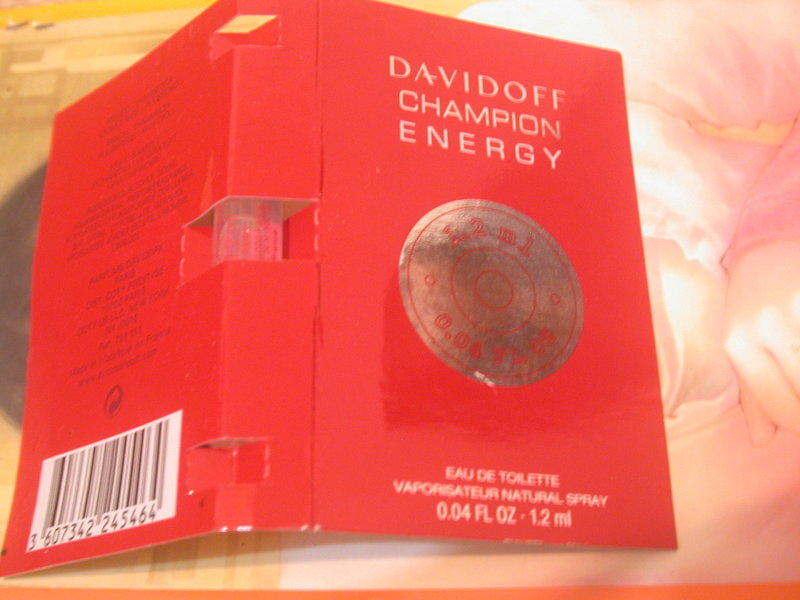 【妹妹的店】Davidoff Champion Energy 淡香水 1.2ML