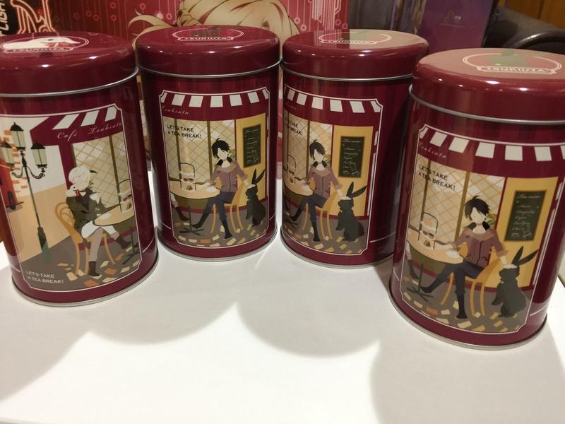 現貨 月歌 ツキウタ。 Tsukiuta 巡迴 月歌屋 月野亭限定 紅茶罐 款式：睦月始、霜月隼（雙隊長）