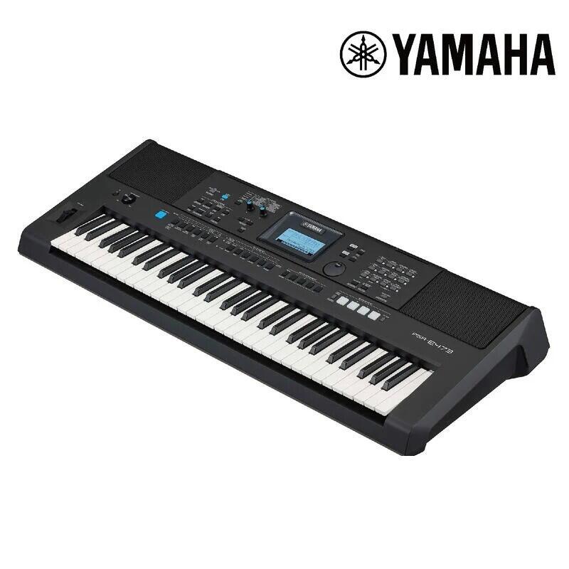 ☆唐尼樂器︵☆ YAMAHA PSR-E473 自動伴奏電子琴(附贈全套配件/大延音踏板/鍵盤保養組)