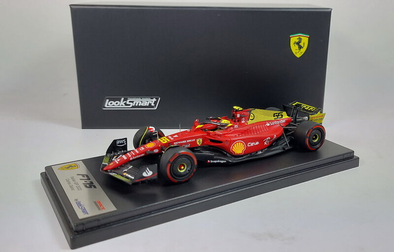 烈馬 LookSmart 1/43 F1 Ferrari F1-75 #55 Sainz 義大利 2022 樹脂