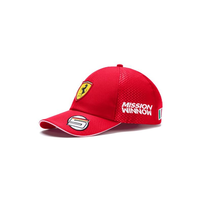 2019年 Ferrari 法拉利F1車隊 官方Sebastian Vettel車手帽