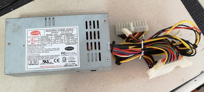 ACHME 200W電源 未使用品 AM630BS20S Achme Power Supply 200w電源,AM630BS20S, 工控,防火牆