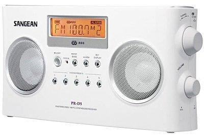 【認真賣】 SANGEAN山進PR-D5調頻立體RDS 二波段數位式收音機(立體雙喇叭)