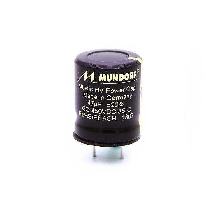 【管迷】Mundorf MLytic HV Power Cap 47uF /450VDC 高壓電解電容 台灣代理商公司貨