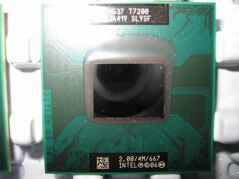 (內有1年保)正式版Intel T7200 2G/4m Merom筆電945適用 T7600 T7400參考