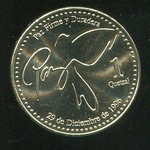 【錢幣】Guatemala(瓜地馬拉)，1-QUET，K284，2006，品相全新 UNC國際#19051156 