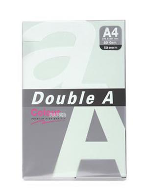 [職人の紙．工場販売] Double A 系列／三合一粉色專用紙／A4／80gsm／粉綠色／500張入(包)／含稅價 !