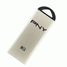 <SUNLINK> PNY M1 Attache 8GB 超迷你鈦金精品隨身碟 防水