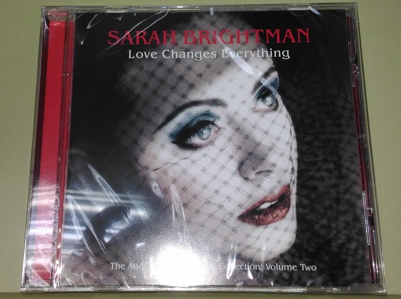 正版CD《莎拉布萊曼》愛無限 - 安德烈洛依韋伯名作特選之二／Sarah Brightman LOVE CHANGES