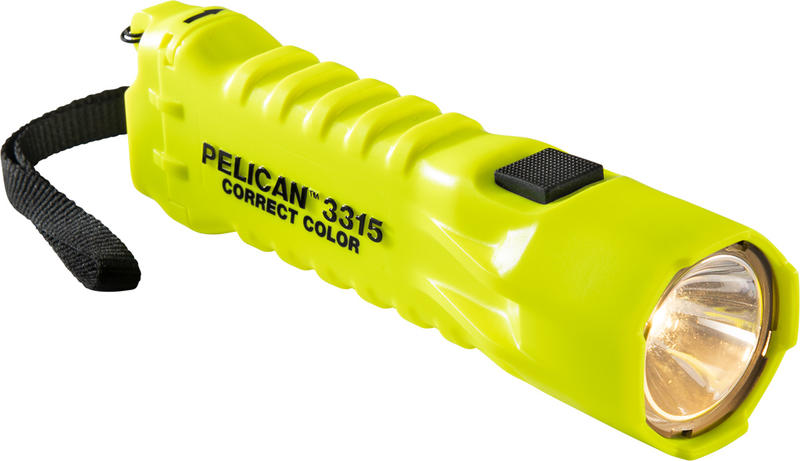 ＜永淼防備＞ Pelican flashlight 3315CC 黃光LED 防爆 安全 手電筒