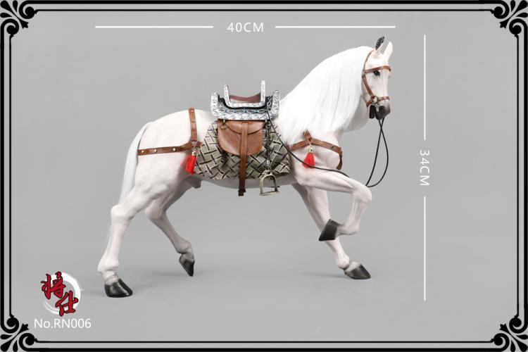 將仕模型 RN004 1/6 馬 戰馬 白色