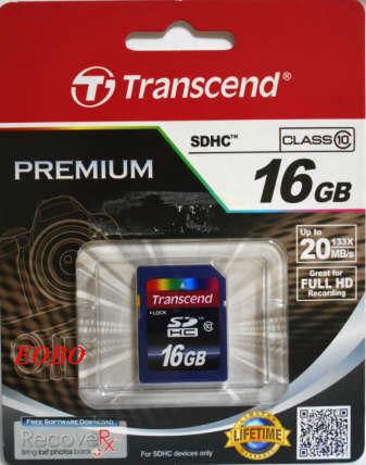 Transcend PREMIUM創見16GB SD卡 SDHC Class10 高速記憶卡/SD記憶卡,FULL HD