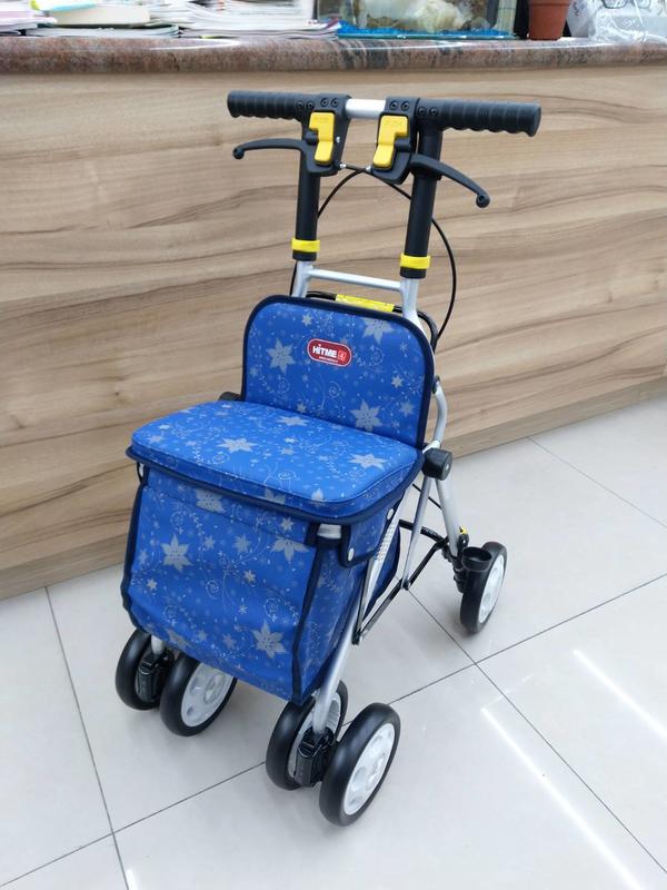 F700健步車助行車購物車 台灣製 非TacaoF步行車日本利其爾Richell購物步行車