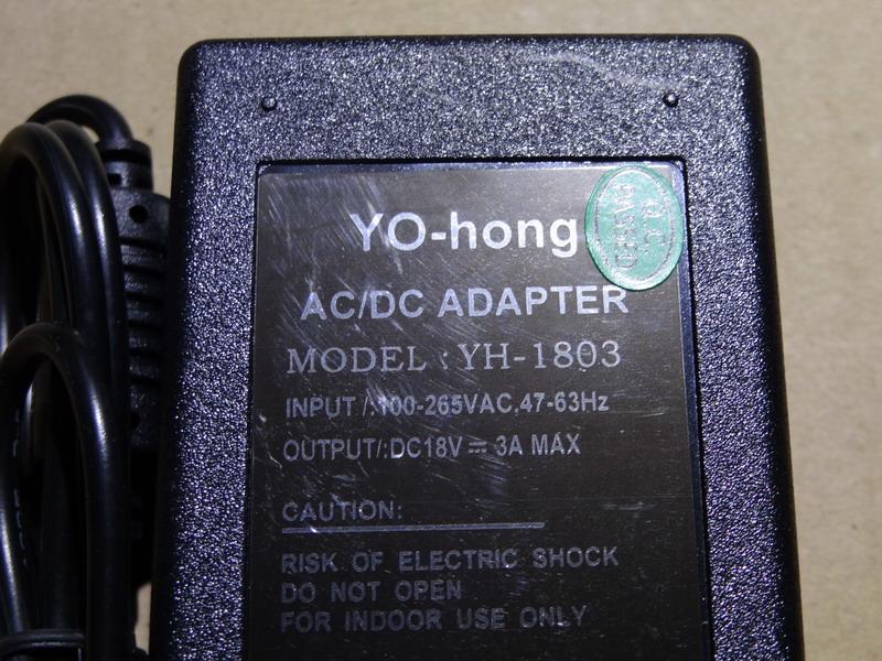[自有LOGO館]6個月保固 AC110/220V轉DC 18V3A 變壓器 電源供應器 適配器 帶指示燈
