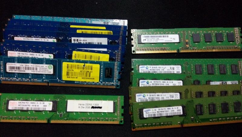 【大武郎】各廠牌 限定超取 DDR3 1333 10600 2G 桌上型記憶體 隨機出貨