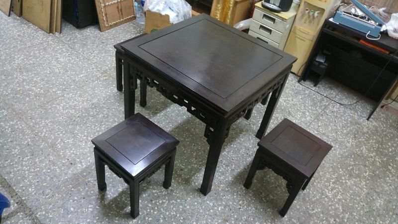 黑壇木桌椅組 茶几 家具 實木