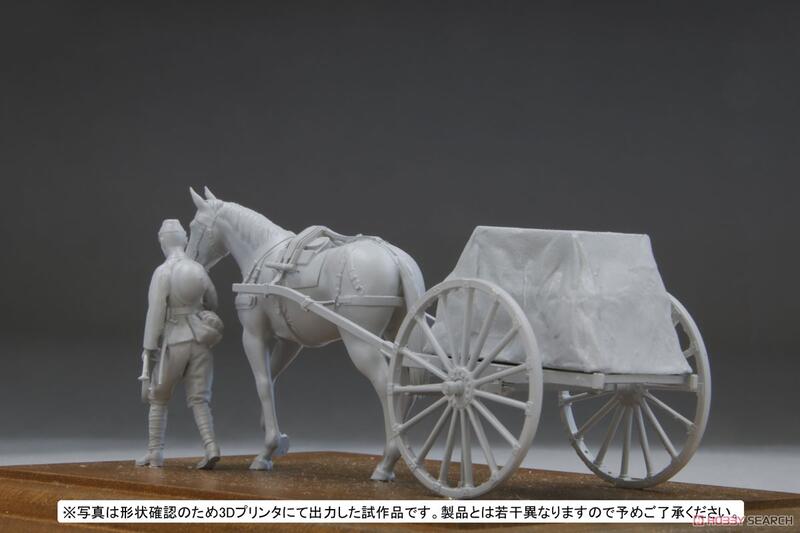 現貨！fine molds 1/35 帝國陸軍 軍馬輸送隊套組 三九式輜重車 甲（FM35060) 露天市集 全台最大的網路購物市集