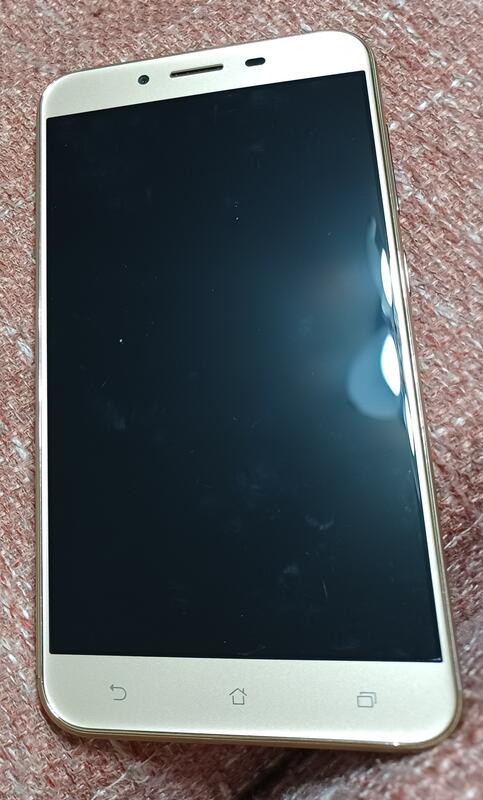 ╭✿ ㊣ 二手故障 5.5 吋 奢華金 華碩 ASUS ZenFone 3 Max 手機【ASUS_X00DD】