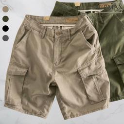 【CPMAX】美式純棉五分短褲 寬鬆加大碼 工裝短褲 工作五...