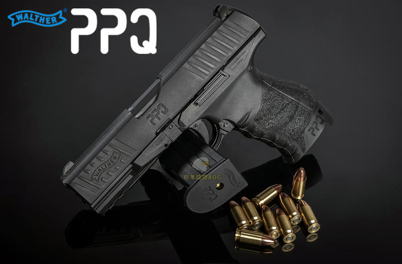 【翔準軍品AOG】WALTHER PPQ NPA(黑) 瓦斯槍 GBB 授權刻字 台灣正式警用版 手槍