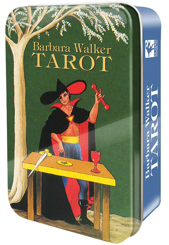 【塔羅世界】原版現貨 芭芭拉沃克鐵盒版塔羅牌Barbara Walker Tarot in a Tin