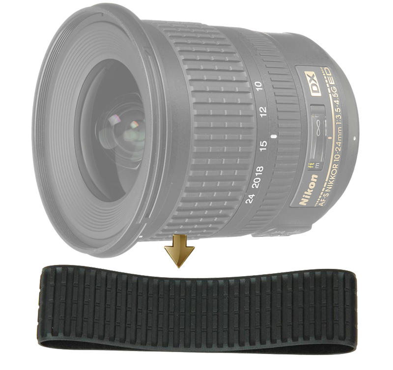 【NRC】Zoom Rubber Ring for Nikon 10-24mm F3.5-4.5G 變焦環 變焦皮