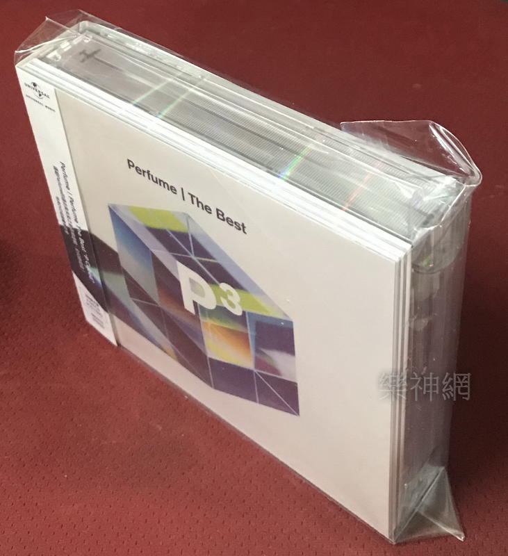 Perfume The Best Cubed【台版限定3 CD+DVD :部分付中英文字幕】全新